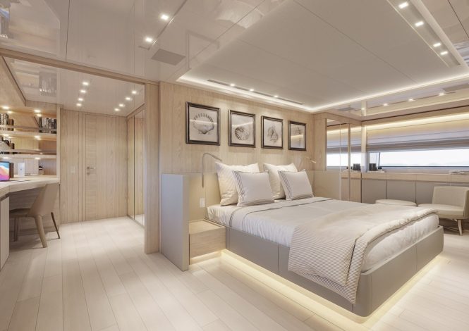 Main deck master suite