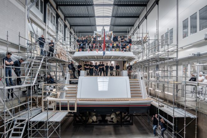 Mulder ThirtySix motor yacht Q43-Launch