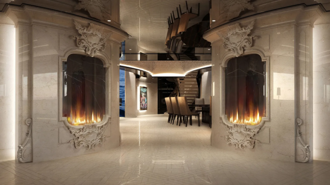 Mega yacht KISMET 2024 - credit Lurssen