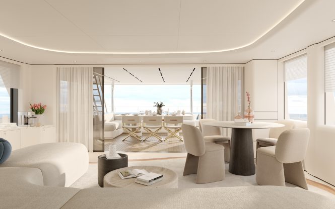 Motor yacht ONE from Van der Valk (rendering)
