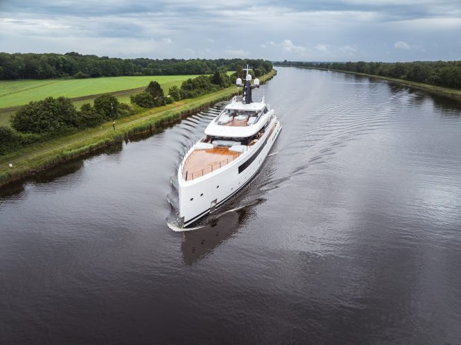 Luxury yacht HAVEN ©Finn Karstens