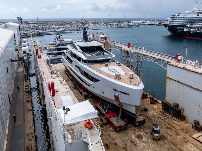 Launch of motor yacht BINTA DIAMOND