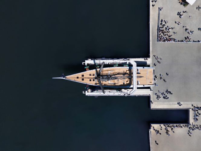 Superyacht GALMA - a wallywind110