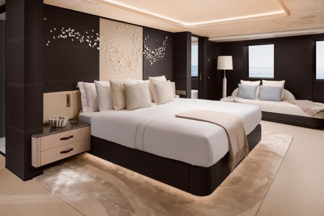 Master suite | image courtesy of Benetti