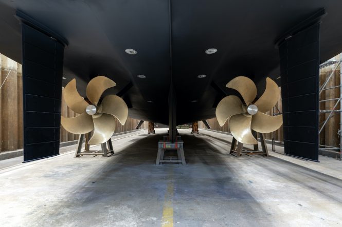 55m Luxury yacht SOLEMATES launched at Heesen Yachts - Photo Ruben Griffioen