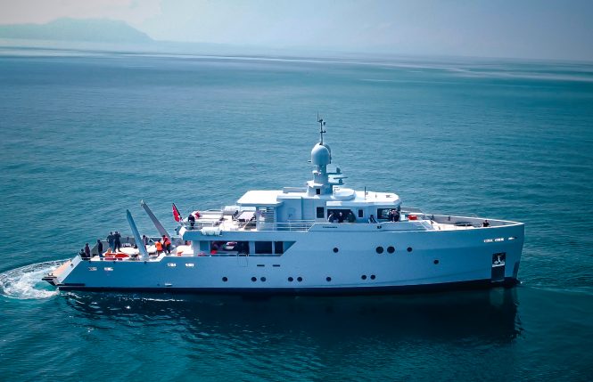 Explorer yacht CARMEN - ready to offer luxury yacht charters
