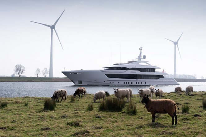 Heesen Yachts motor yacht SERENA - Photo © Ruben Griffioen