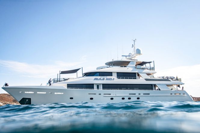 Luxury yacht RULE NO. 1