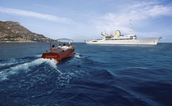 Legendary yacht CHRISTINA O