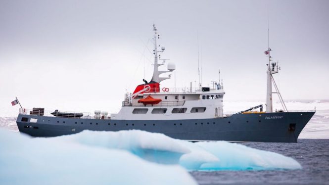 Luxury explorer yacht POLARFRONT