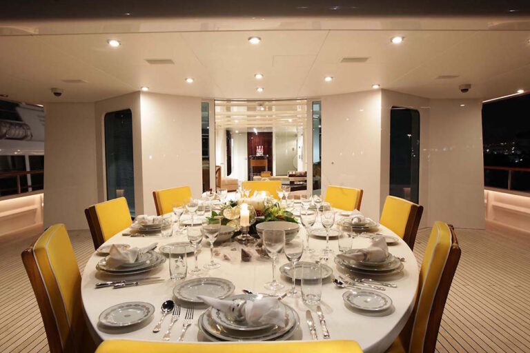 Vera Superyacht Al Fresco Table
