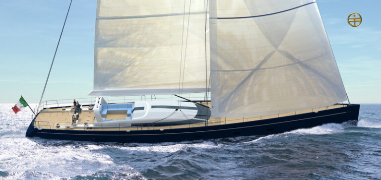1-38m superyacht Hull C.2130 by Perini Navi