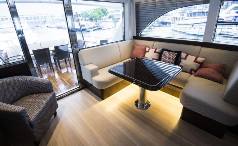 1-Aboard Strathearn Yacht