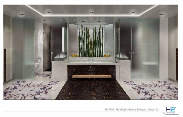 1-Alfulk Yacht - Owners Bathroom