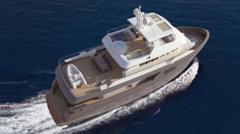 1-Darwin 86 Yacht - upview