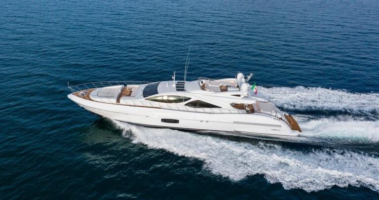 1-Mangusta 110 Yacht from above
