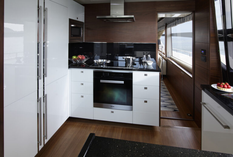 1-Princess 88 superyacht - Galley