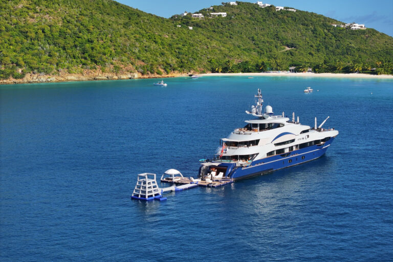 Super Yacht - Aerial Shot