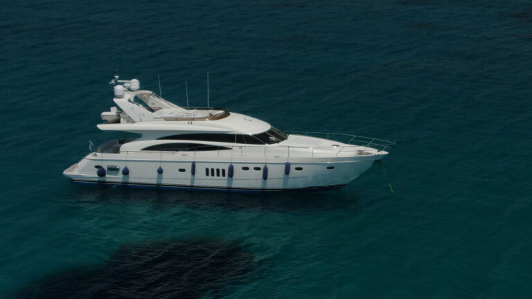 Luxury yacht AZURE