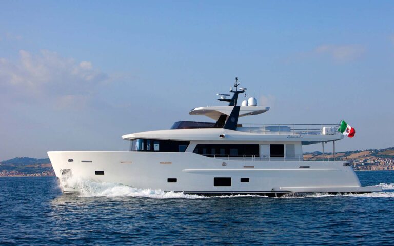 Luxury yacht YES