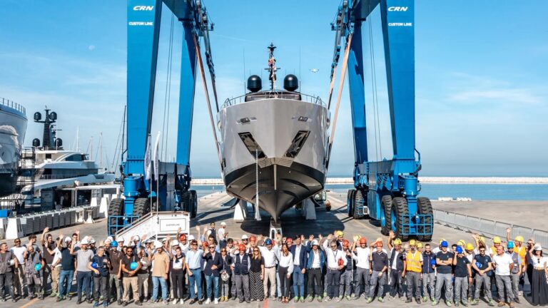 Motor Yacht CARMA - At Her Launch