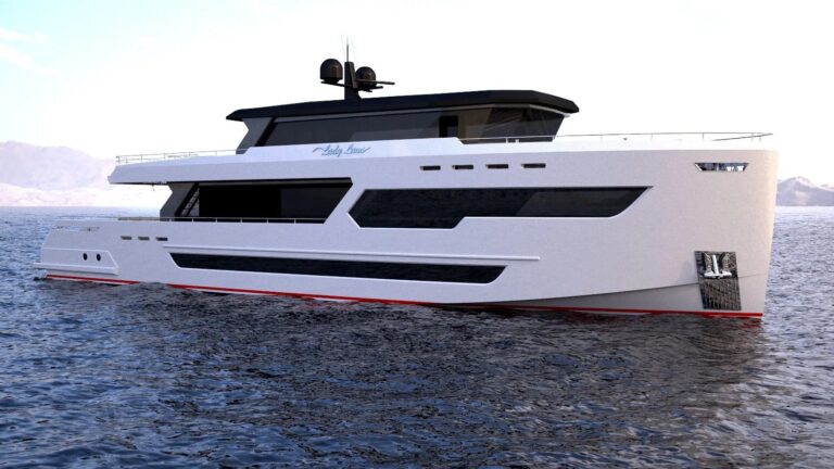 Motor Yacht LADY LUNA (pre Construction Rendering)