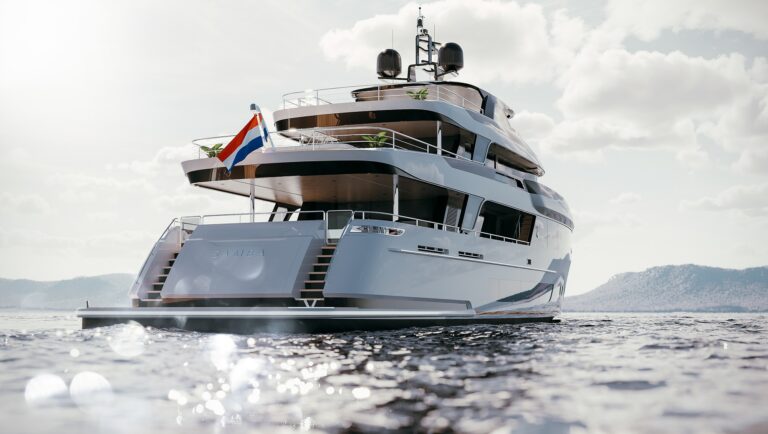 Motor Yacht SAMBA (rendered Image)