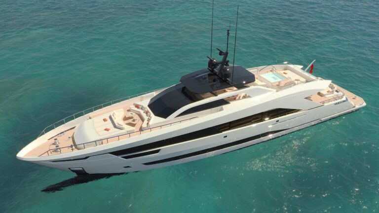 Superyacht ALIA 43 RAISED PILOT HOUSE
