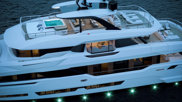 Superyacht ASTERA Rendering