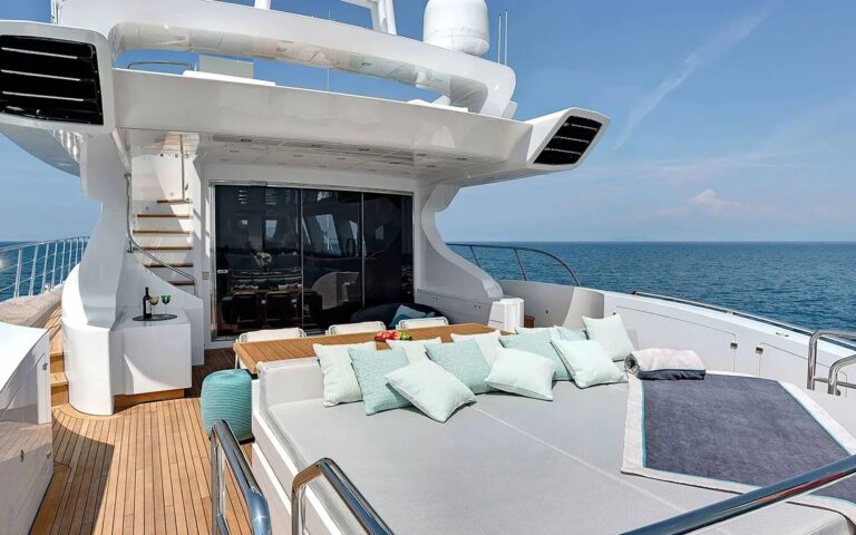 Main Deck Aft On Board Superyacht IARY