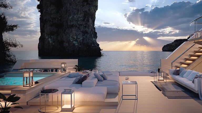 Motor Yacht LA LA LAND (rendered image)