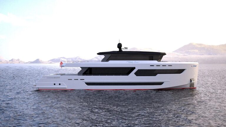 Superyacht LADY LUNA (pre Construction Rendering)