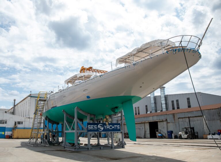 Superyacht LINNEA AURORA Launching