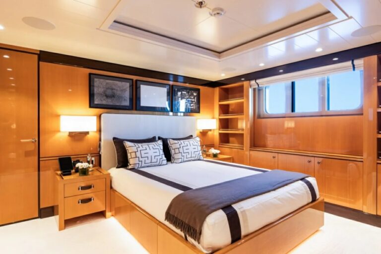 Yacht Interior Master Cabin