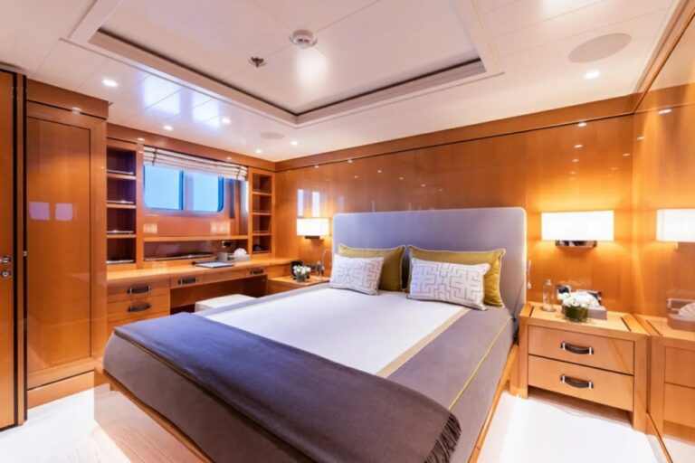 Yacht Interior Master Cabin