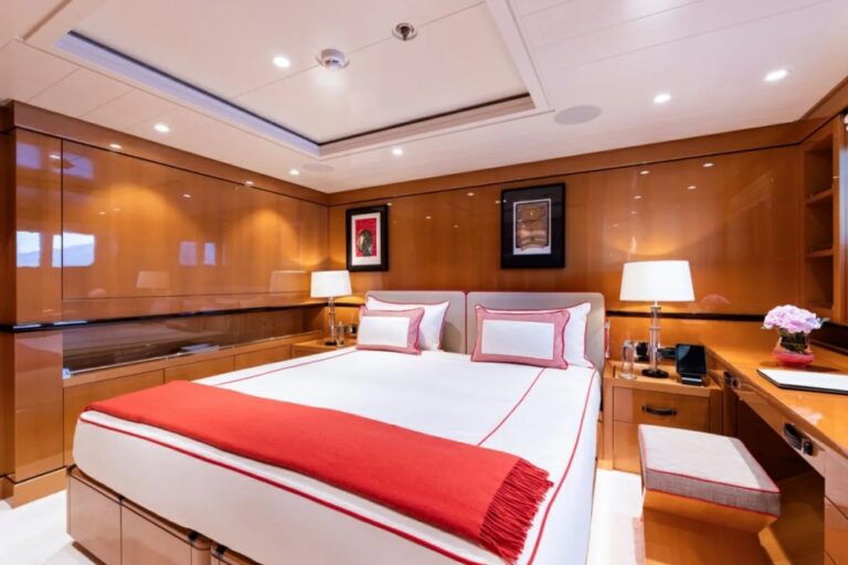 Yacht Interior Master Cabin