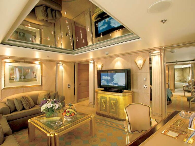 Saloon: Yacht ALEXANDER's Main Master Cabin Pictured