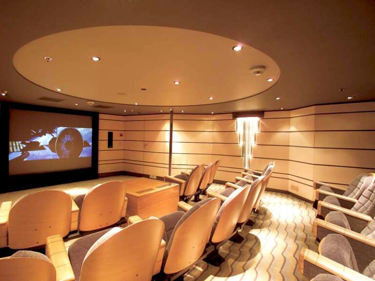 Movie Cinema Aboard Yacht ALEXANDER
