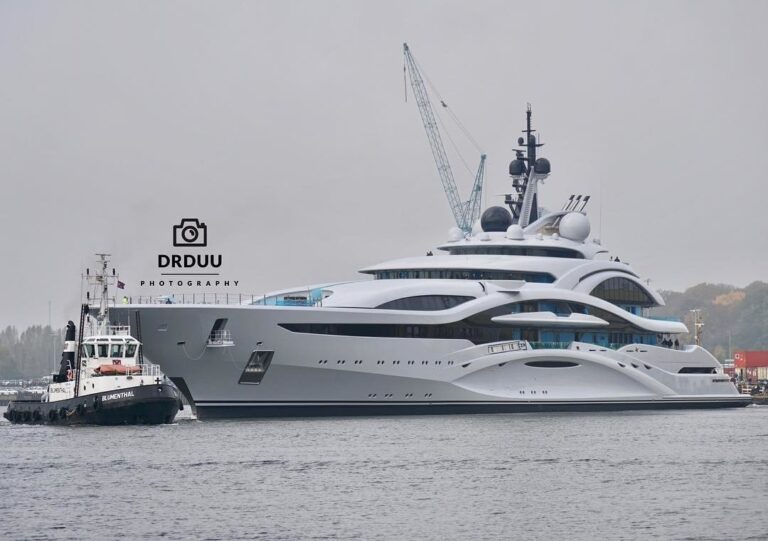 The 123m Yacht JUPITER