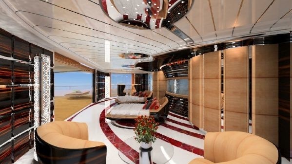 The 126m Yacht PRIVILEGE ONE