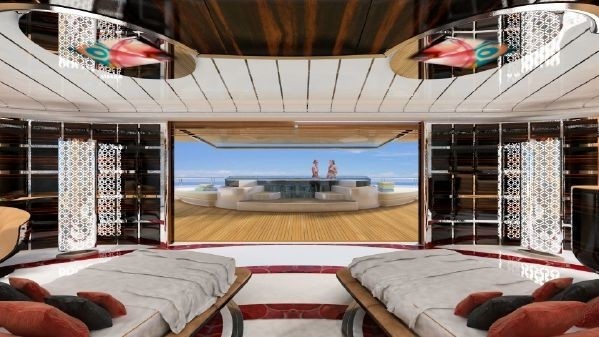 The 126m Yacht PRIVILEGE ONE
