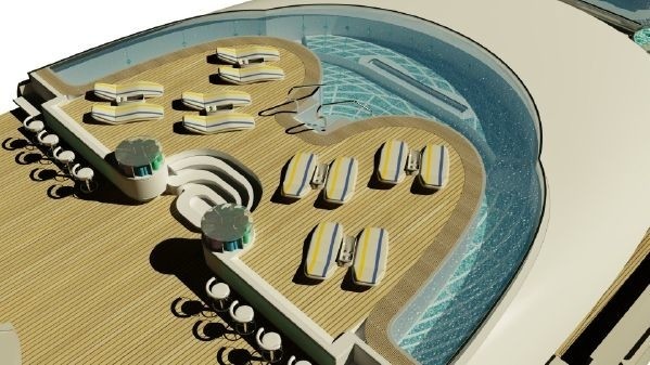 The 126m Yacht PRIVILEGE ONE
