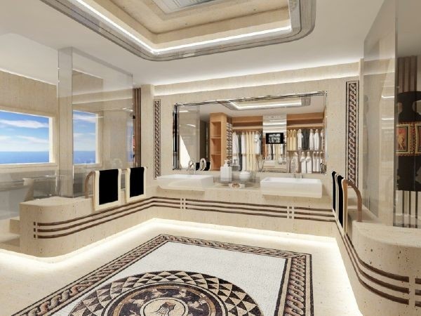 The 126m Yacht PRIVILEGE ONE