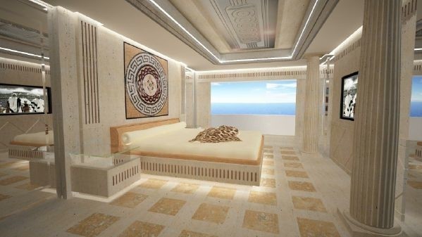 The 126m Yacht PRIVILEGE ONE