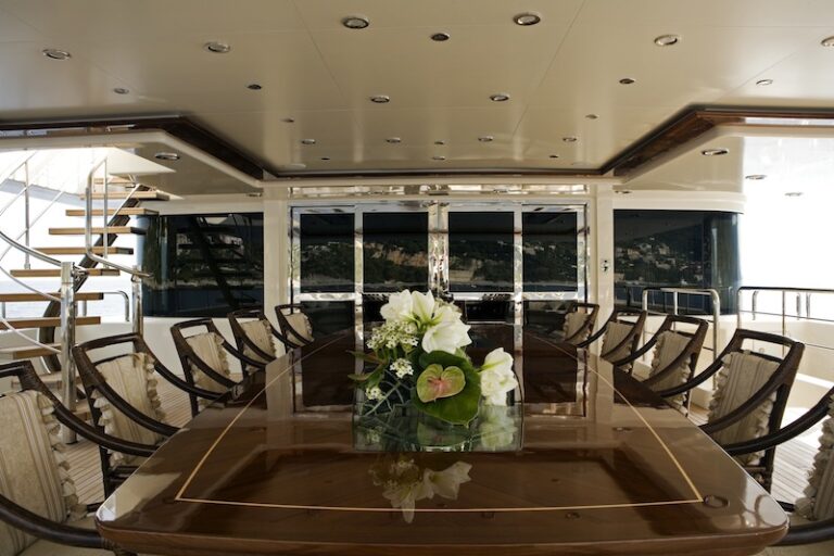14 ROMANCE yacht upper deck