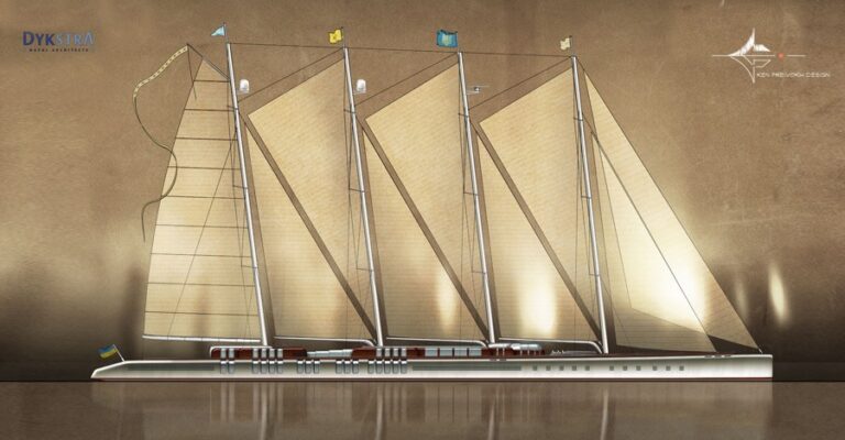 The 141m Yacht DREAM SYMPHONY