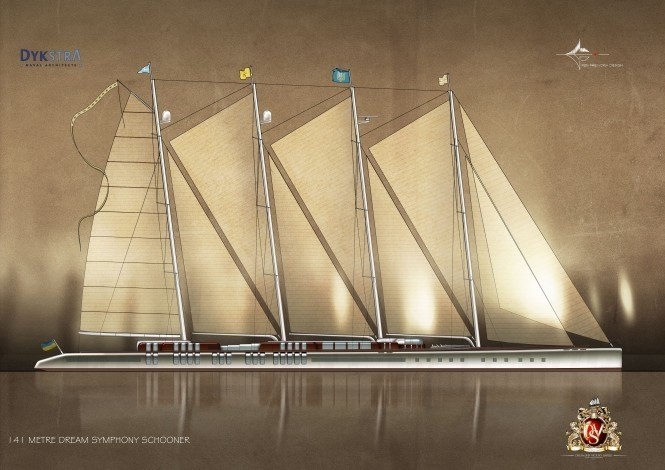 The 141m Yacht DREAM SYMPHONY