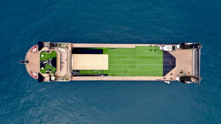 146m OK Explorer Yacht With A Tennis Court