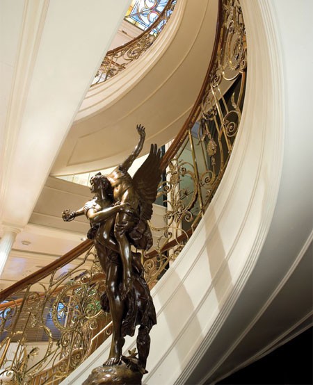 Close Up: Yacht SAVARONA's Stairway Image