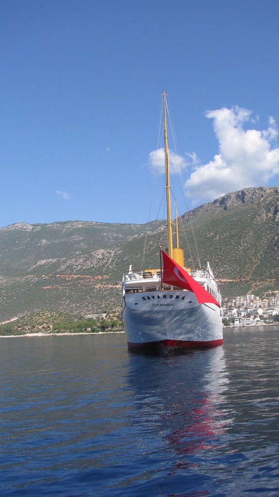 Aft On Yacht SAVARONA